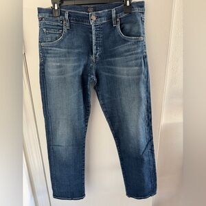 Citizens Of Humanity Blue Boyfriend Jeans